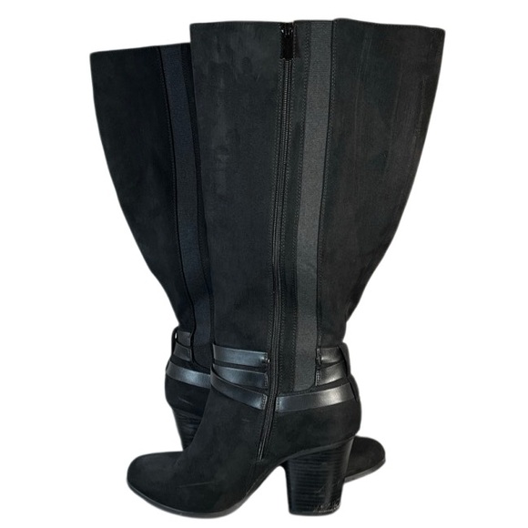 Torrid Faux Suede Wide-Width Knee-High Boots - Picture 4 of 10